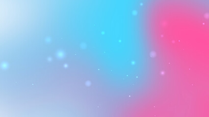 Light Pink and Blue Gradient Background with Soft Glowing Particles