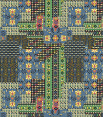 new saree body allover creation design