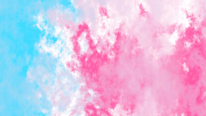 Pink and Blue Pastel Cloud Texture Background for Party Invitation Design