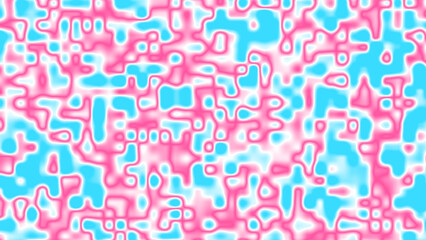 Soft Light Blue and Pink Abstract Maze Grid Background Design