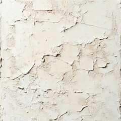 Obraz premium Off White Textured Wall with Cracks and Crevices