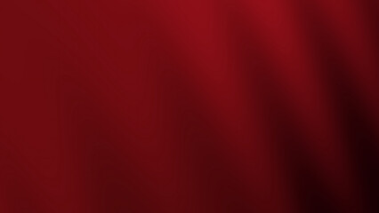 Dark Red Abstract Background with Smooth Wave Pattern for Design
