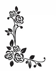 Beautiful abstract floral.eps