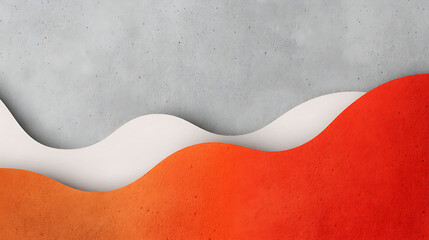 Grainy background, gray orange red white black abstract color wave noisy texture banner poster header cover design 52117794 1