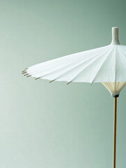 White paper umbrella