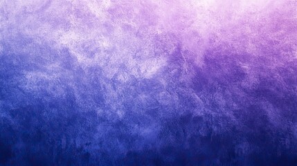 Obraz premium Purple and blue background with a white cloud in the middle. The background is a mix of purple