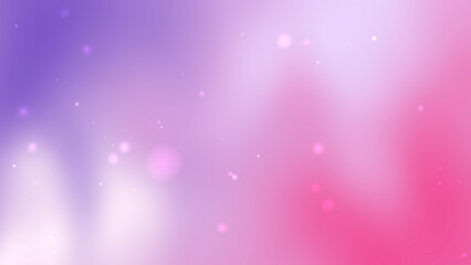 Purple and Pink Gradient Background with Glowing Light Bokeh Effect