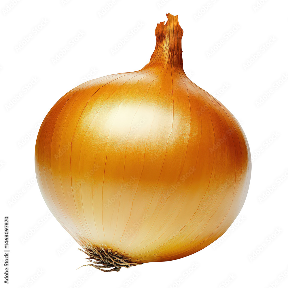 Poster freshly cut onion on a dark background highlighting its layered structure and natural texture isolat