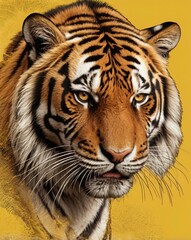 tiger in the sun