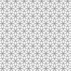 Fototapeta premium Abstract Seamless Pattern with Simple Flower Design