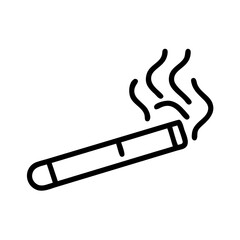 Cigarette Smoking Icon Design
