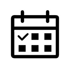 Event Calendar Icon Design