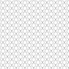 Naklejka premium Abstract Seamless Pattern with Simple Butterfly Motifs