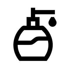 Scented Perfume Bottle Icon Design