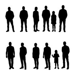 Hand Drawn Vector People in Minimal Style for Architecture Featuring Human Figures for Floor Plans Urban Planning Presentations and Elevation Layouts

