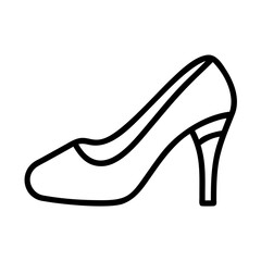 High Heel Shoe Icon Design
