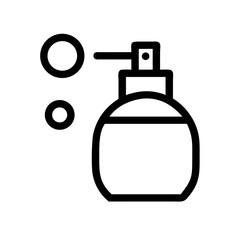 Perfume Spray Bottle Icon Design