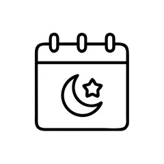 Ramadan Calendar Icon Design