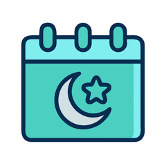 Ramadan Calendar Icon Design
