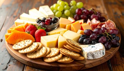 cheese and fruit