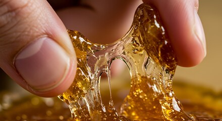 Golden Gooey Caramel: A Close-Up of Deliciousness