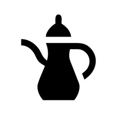 Arabic Coffee Pot Icon Design