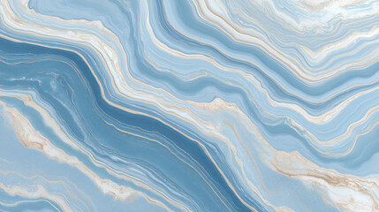Obraz premium Gold and sky blue marble pattern, colorful abstract background, abstract blue background
