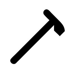 Wooden Stick Tool Icon Design
