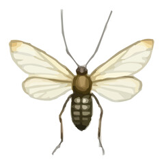 vector illustration of a bug
