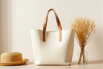 トートバッグ　 モックアップ　サンプルイメージ