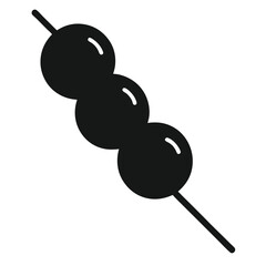 A 3d molecular structure abstract shows a set of blue and red pins, push pins isolated on white, a science chemistry model