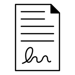 Signature dualtone icon