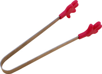 hand shaped clothespin on transparent background