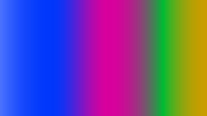 Vibrant vertical gradient of blue, pink, green, and gold