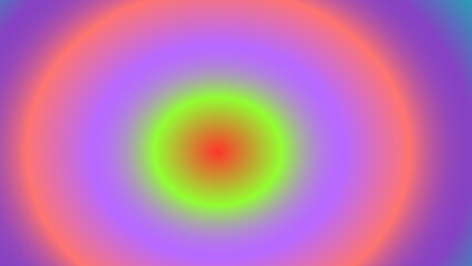 Concentric circles of vibrant, gradient hues (27)