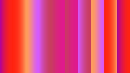Vibrant vertical stripes in red, orange, and purple gradients