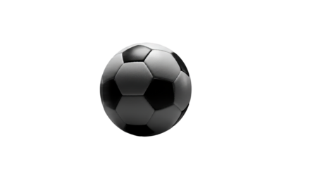Soccer ball isolated on transparent png