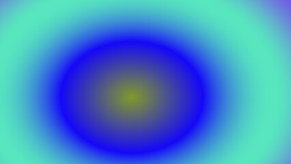 Concentric circles of vibrant, graduated hues, radiating outwards from a central yellow-green point