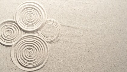 Rippling patterns in sand beach serenity abstract artwork calm environment aerial view natural aesthetics for relaxation