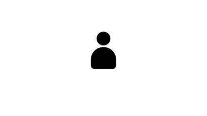 User Icon set. person sign. people icon. Contact silhouette. Profile social group line design. Team group sign. Individual and group icons for your industry