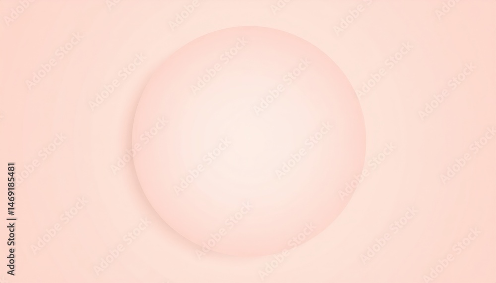 Poster dynamic motion of a circle abstract background digital art minimalist environment top-down view conc