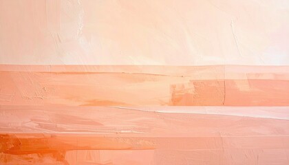 Soft peach gradient abstract canvas art home decor digital artwork minimalist environment artistic viewpoint calming concept for modern spaces