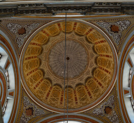 Located in Istanbul, Turkey, Dolmabahce Mosque was built in 1855 by Garabet Balyan.