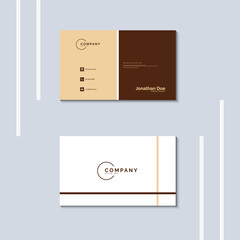 luxury business card design for professionals business
