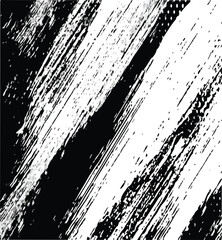 Grunge Black and White Distress Texture.Abstract ink brush banners set with grunge effect. Japanese style. Vector illustration
