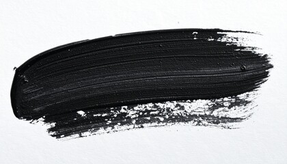 Fototapeta premium gold brushstroke on white background