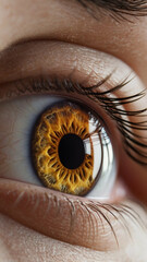 Wallpaper mobile: Detailed Human Eye Macro