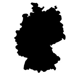silhouette of germany
