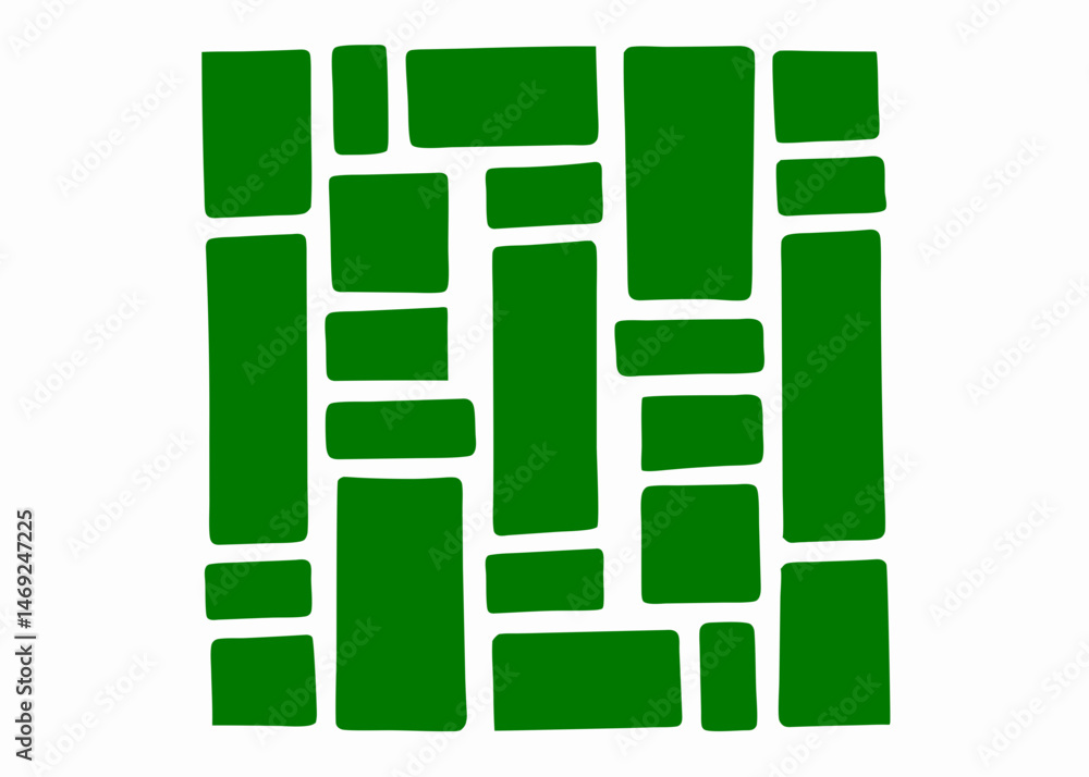 Poster abstract green graphic design with transparency suitable for various design projects