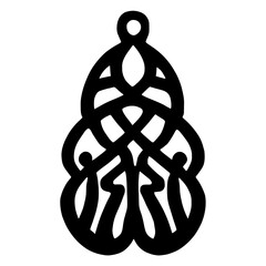 custom wood earrings laser cut svg vector illustration